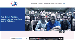 Desktop Screenshot of highperformancesport.com